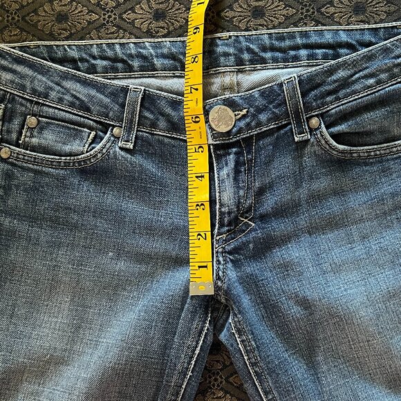 Street Denim Low Rise Bootcut Jeans Size 24 - Picture 7 of 8